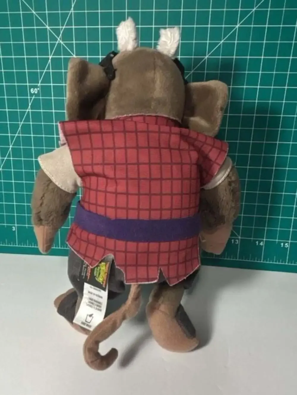 Teenage Mutant Ninja Turtles Mutant Mayhem Master Splinter 8 inch Plush Toy